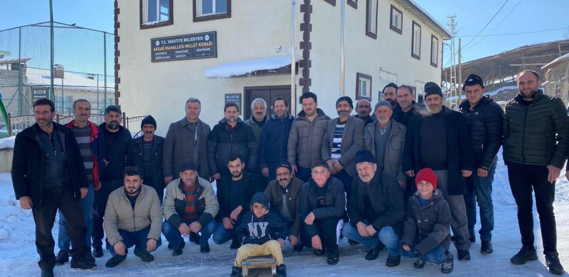 AKDAĞ’LI KÖYLÜLERDEN ÖRNEK YARDIM