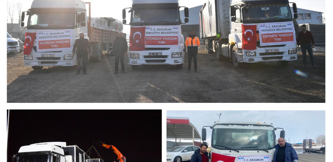 5 YARDIM ARACIMIZI DAHA YOLA ÇIKARDIK