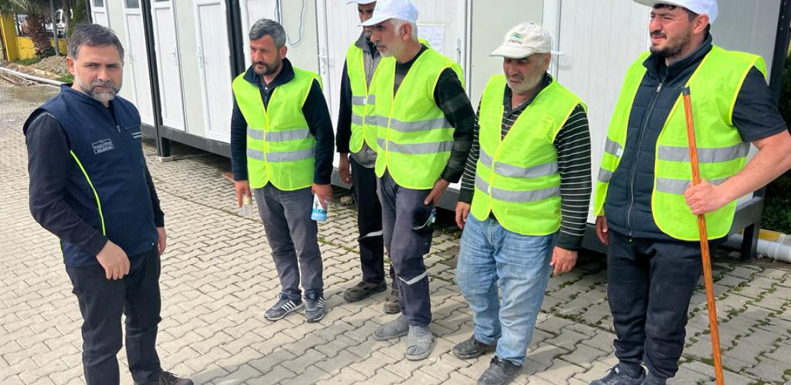 Yakutiye Belediyesi olarak Hatay ilimizde yürüttüğümüz bir başka faaliyetimiz ise temizlik hizmetleri. 